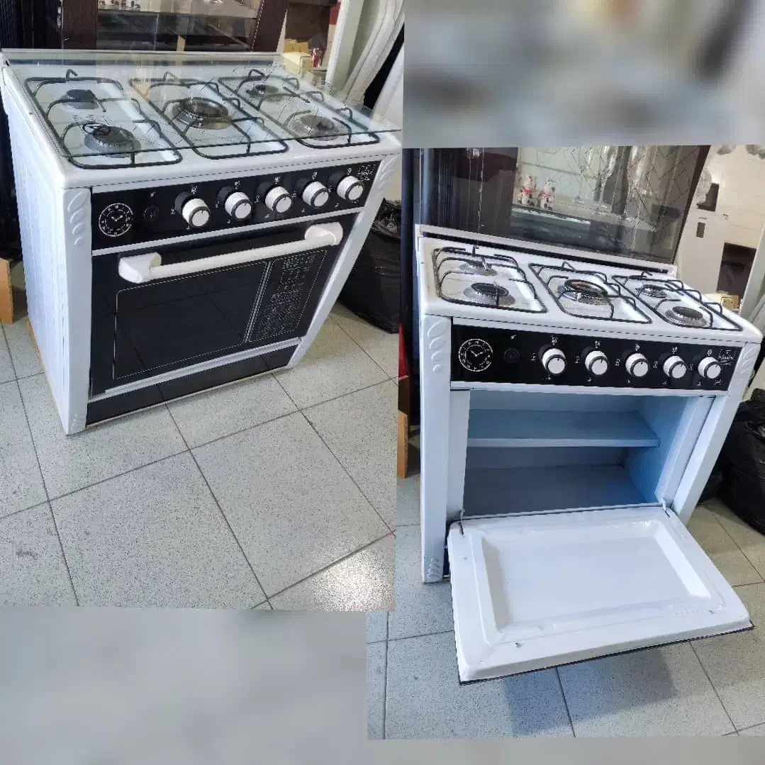 گاز پنج شعله طرح فر|اجاق گاز و لوازم برقی پخت‌وپز|شیراز, شریف‌آباد|دیوار