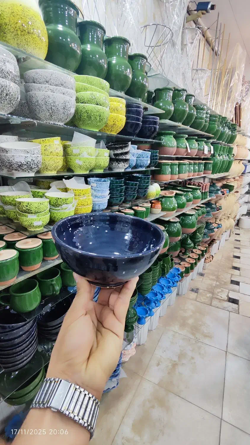 کاسه آبگوشت خوری سفالی سفال دیزی پتوس ورمی ناز|ظروف سرو و پذیرایی|قم, ولیعصر|دیوار