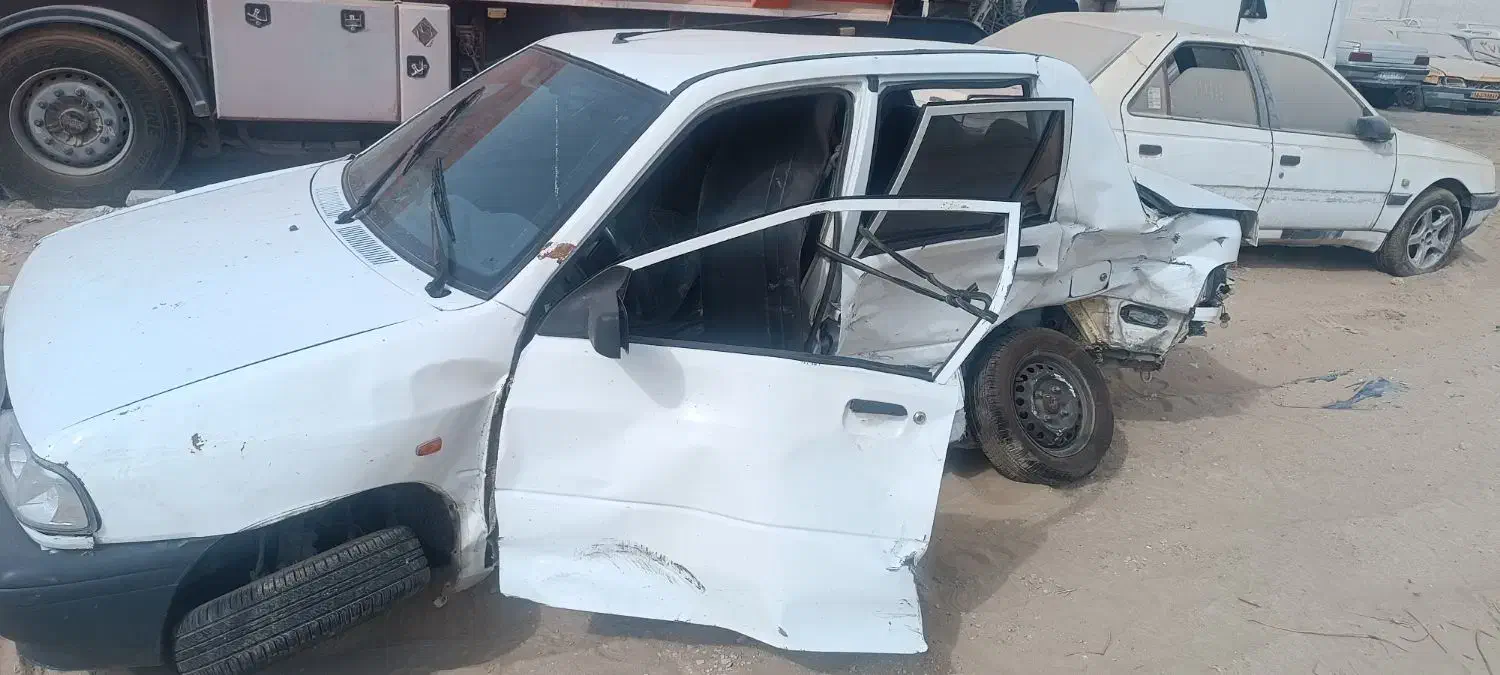 پراید تصادفی مدل 98|خودرو سواری و وانت|بندرعباس, |دیوار