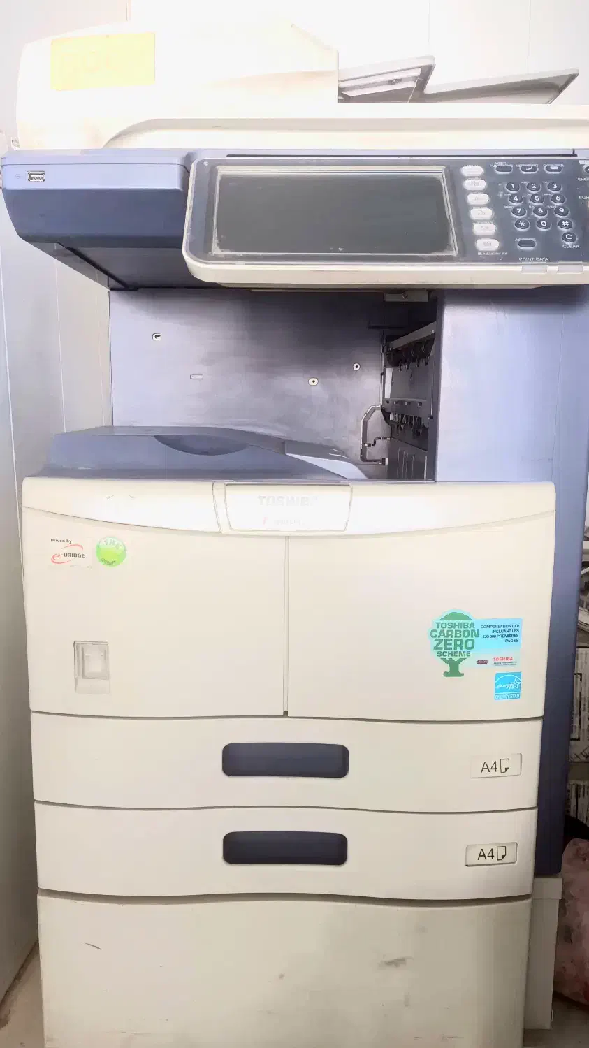 کپی سه کاره تو شیبا مدل 457|پرینتر، اسکنر، کپی، فکس|رفسنجان, |دیوار