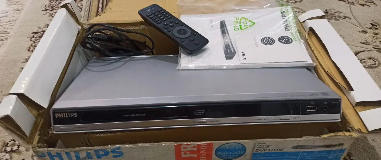 پلیر فیلیپس نو|پخش‌کننده DVD و ویدیو|همدان, |دیوار