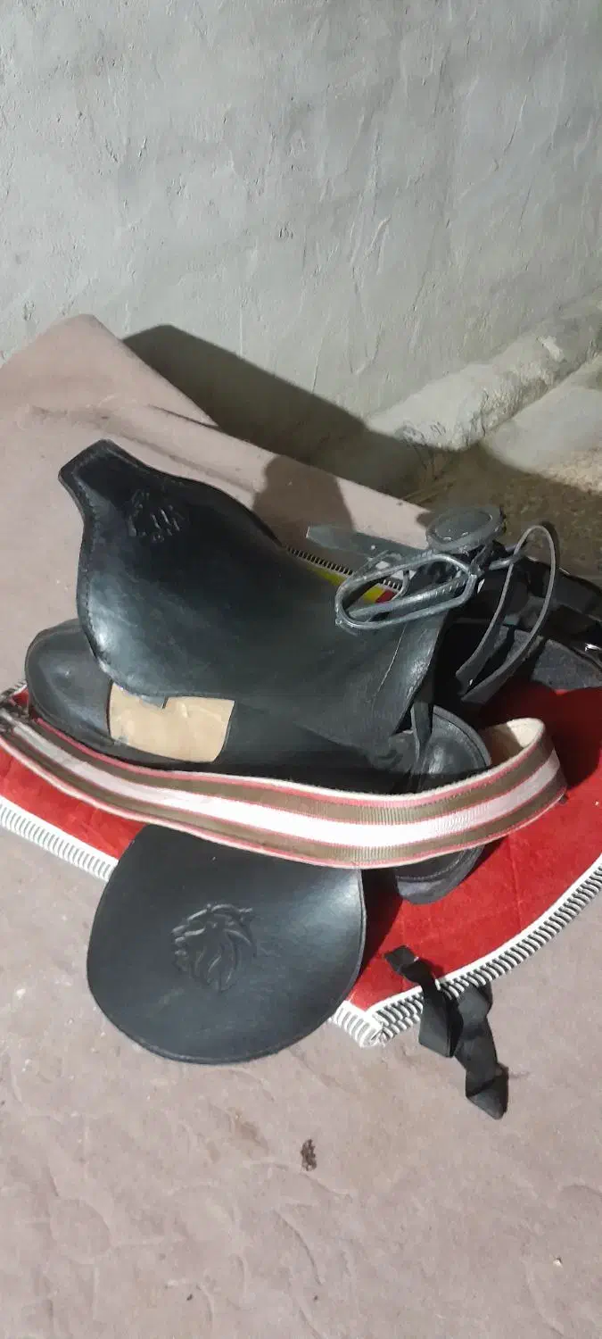 سلام.زین اسب بانمدی اسب تازه خریدمشون ..|اسب و تجهیزات اسبسواری|رامهرمز, |دیوار