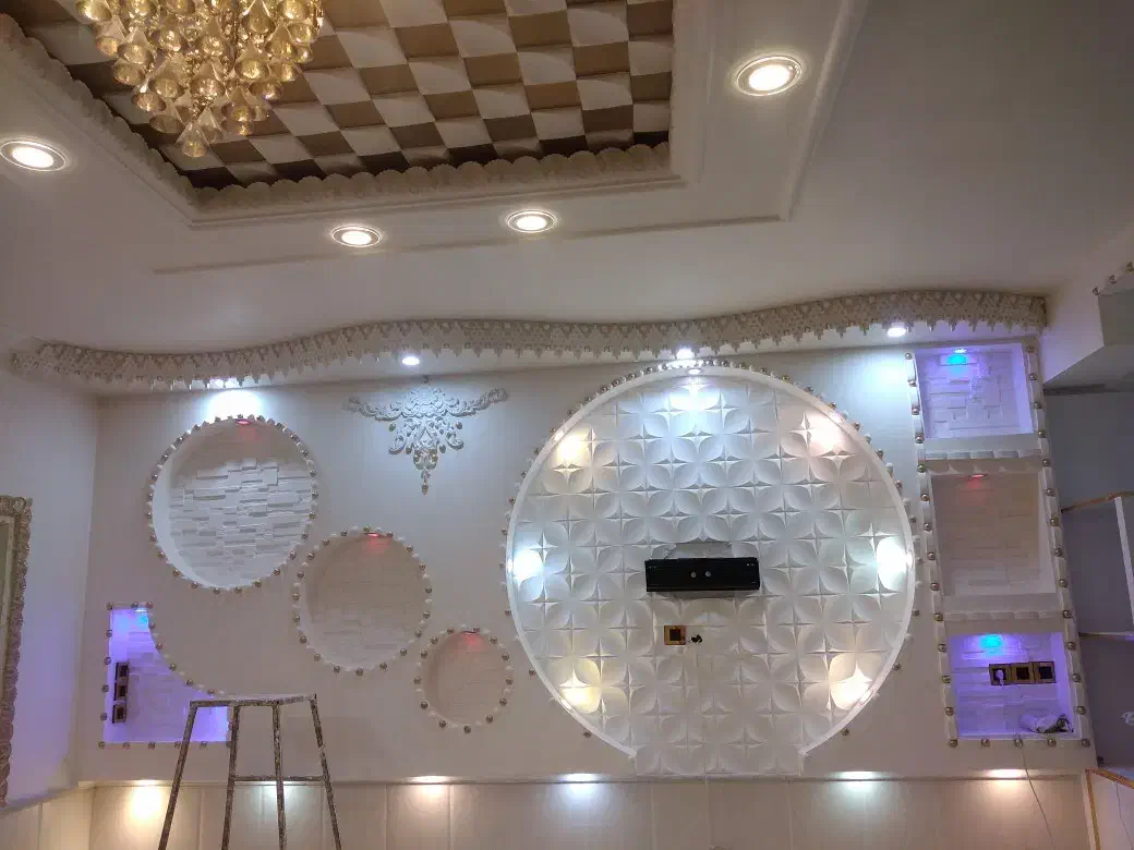 گچکاری وگچبری تایباد با ضمانت کار.|خدمات پیشه و مهارت|تایباد, |دیوار