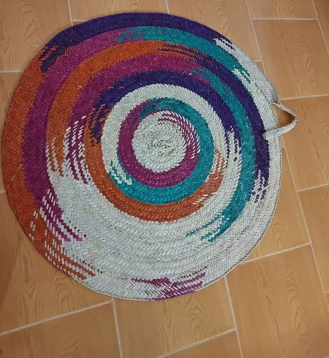 سفره حصیری|صنایع دستی و سایر لوازم تزئینی|گنبد کاووس, |دیوار