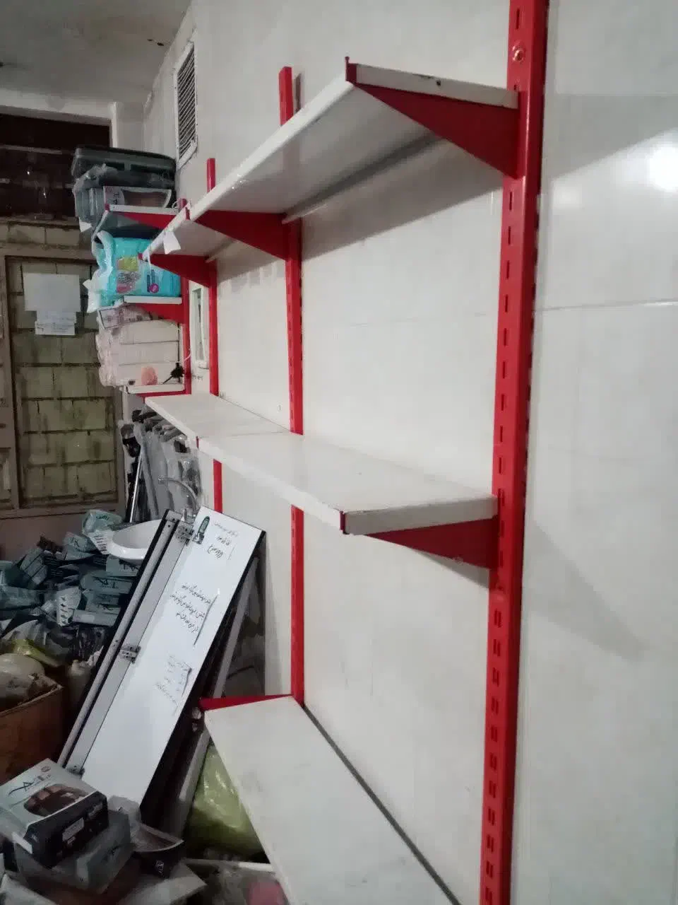 قفسه|کتابخانه، شلف، قفسه‌های دیواری|خرم‌آباد, |دیوار