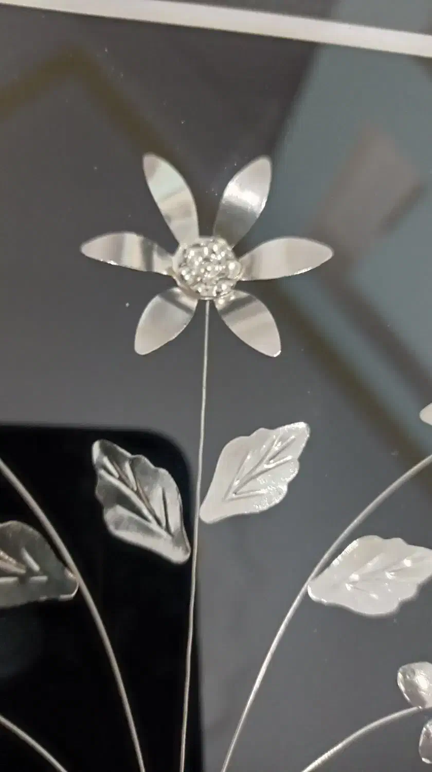 قاب عکس گل نقره|تابلو، نقاشی، عکس|کوهدشت, |دیوار