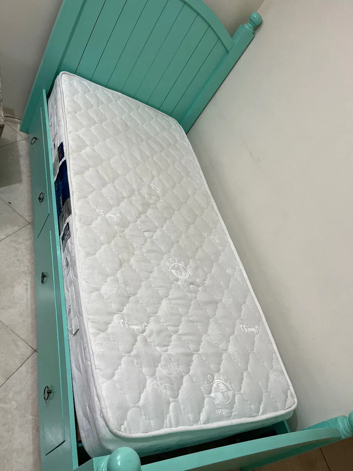 تخت یکنفره با تشک|تخت و سرویس خواب|تهران, سلیمانی|دیوار