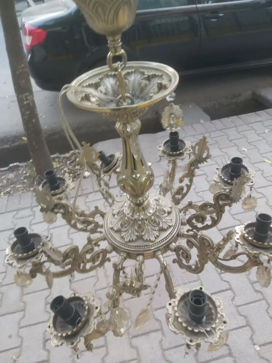 لوستر. شیک و زیبا|لوستر و چراغ آویز|علیآباد کتول, |دیوار