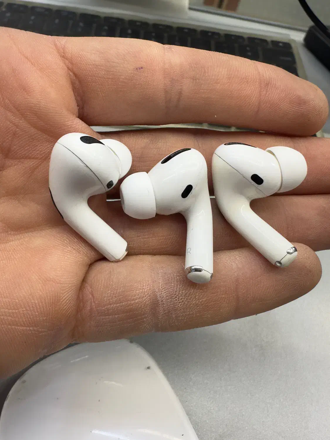 گوشی تک و کیس خالی airpod pro و air pod pro 2|لوازم جانبی موبایل و تبلت|تهران, لاله زار|دیوار