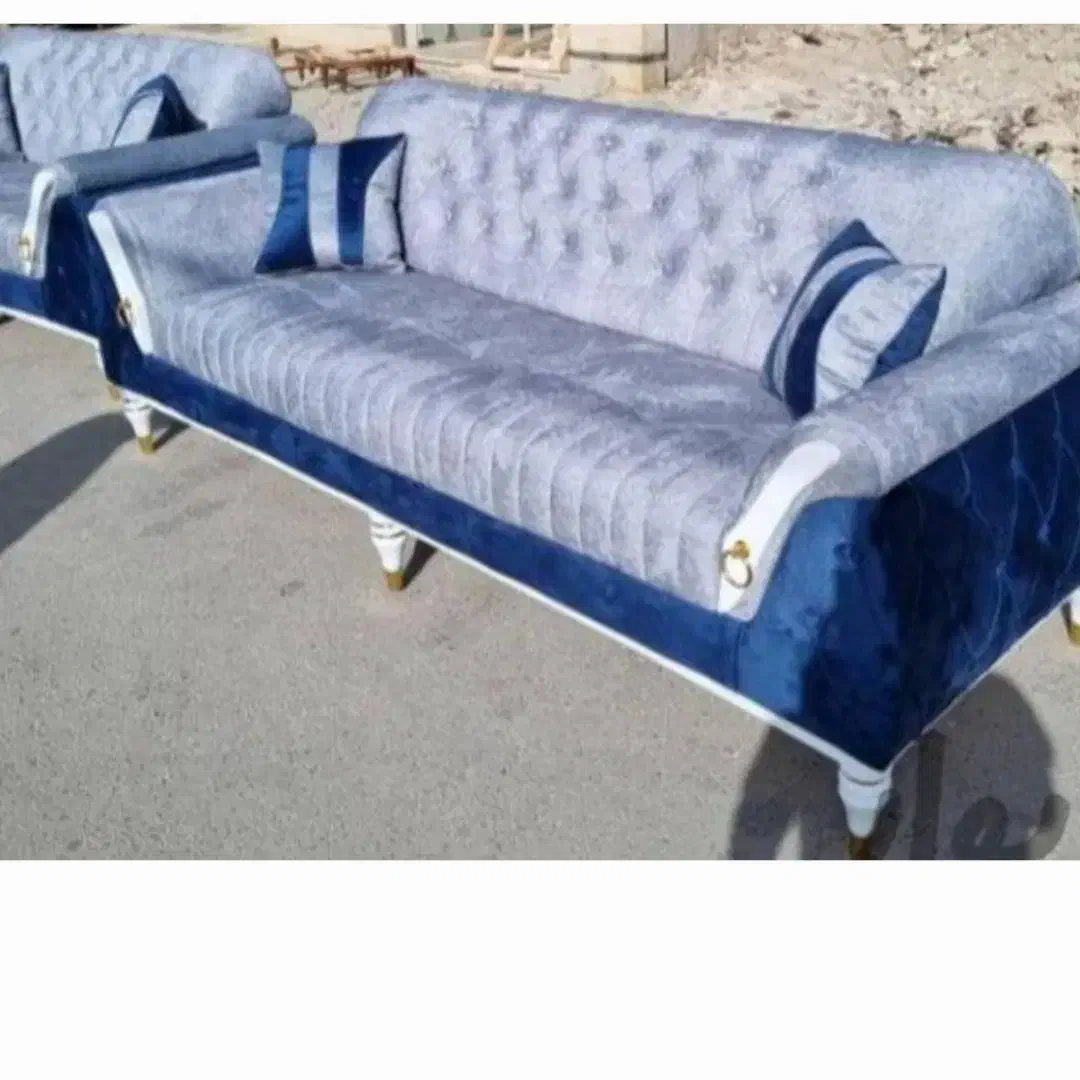 مبل 7 نفره چستر|مبلمان خانگی و میز عسلی|اهواز, کمپلو شمالی|دیوار