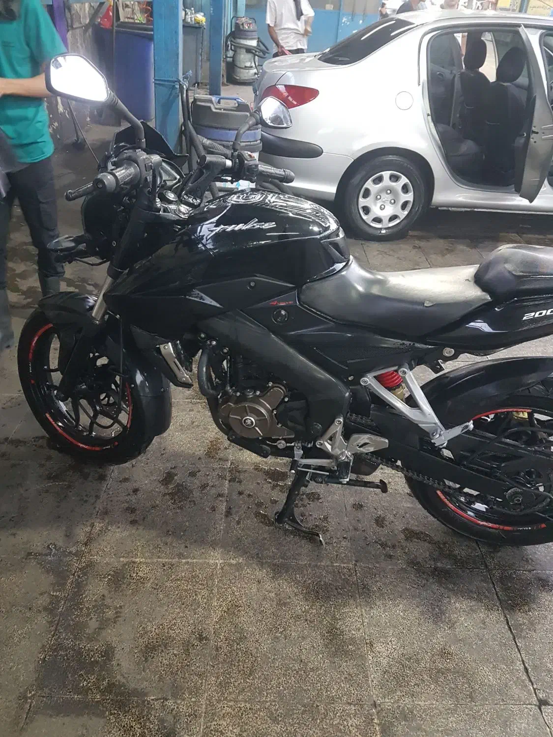 موتورns200مدل ۹۵ پلمب|موتورسیکلت|تهران, منیریه|دیوار