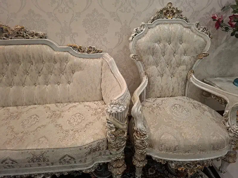 مبل استیل ۹ نفره|مبلمان خانگی و میز عسلی|تهران, جوادیه|دیوار