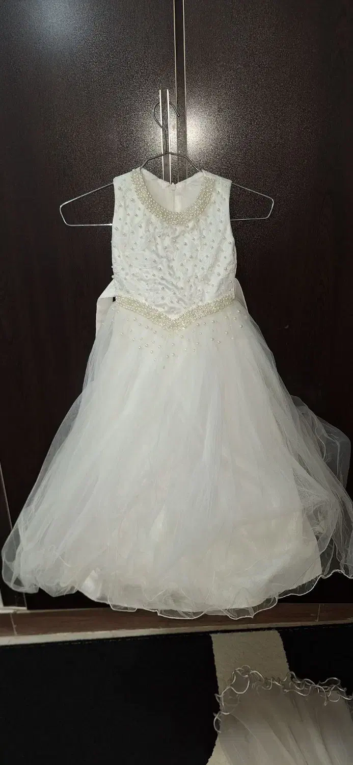 لباس عروس بچه ۵ تا ۶ساله|کفش و لباس بچه|بندر کنگان, |دیوار