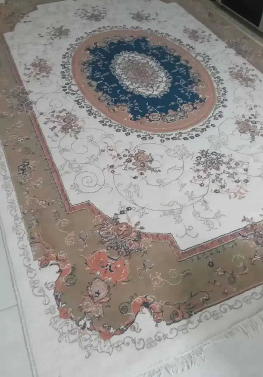 فرش 6متری کرم|فرش|سرپل ذهاب, |دیوار