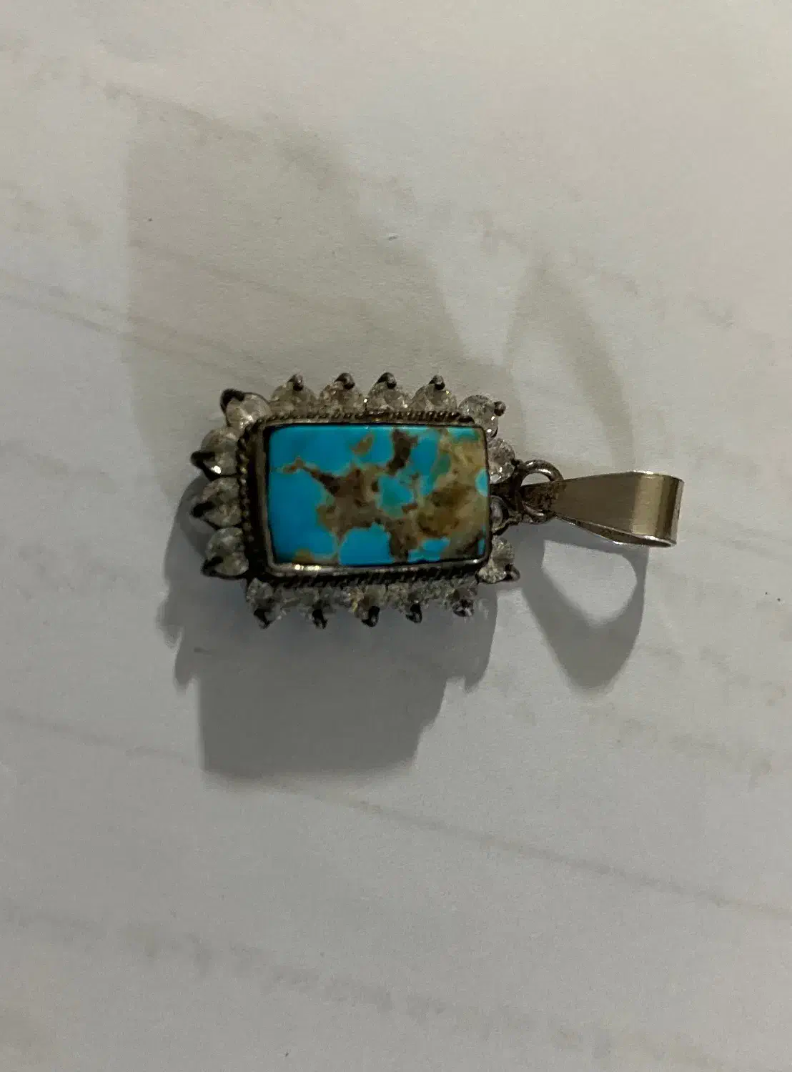 گردنی نقره فیروزه|جواهرات|مشهد, یوسفیه (شهرک غرب)|دیوار