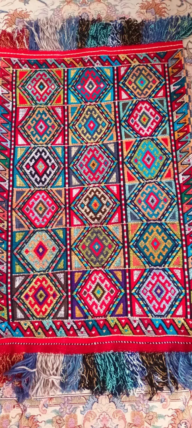 گلیم دستبافت|گلیم، جاجیم، گبه|بجنورد, |دیوار