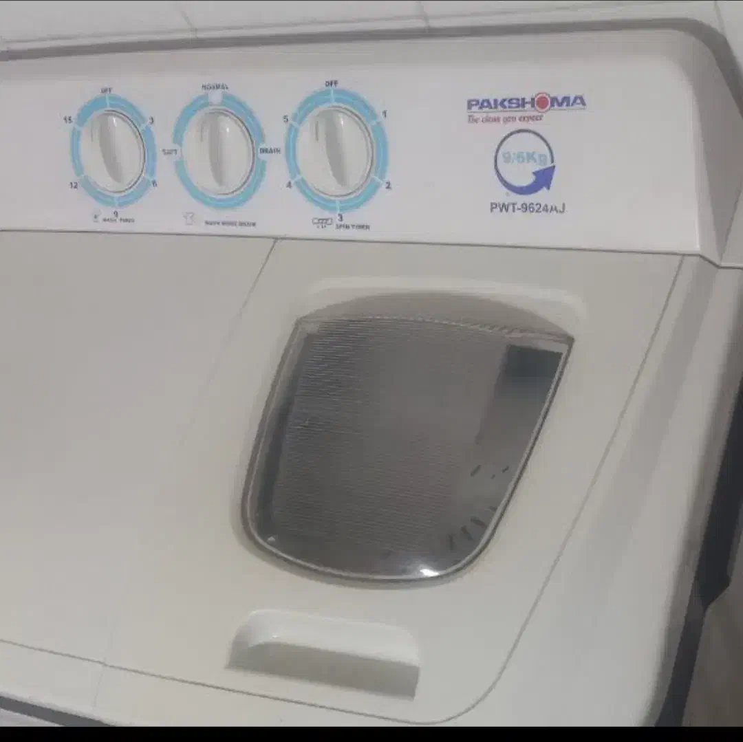 لباسشویی دوقلو ی پاکشوما ۹/۵ در حد نو|ماشین لباسشویی و خشک‌کن لباس|قم, حنیف نژاد|دیوار