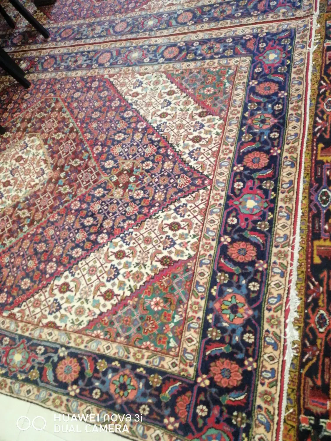 فروش دوتا فرش 6متری دست بافت|فرش|سهند, |دیوار