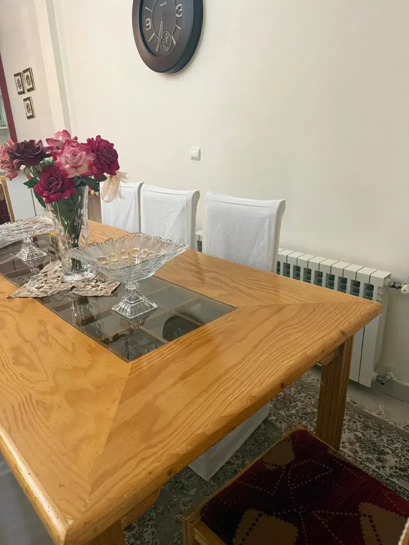 میز نهارخوری|میز و صندلی غذاخوری|پرند, فاز ۰|دیوار