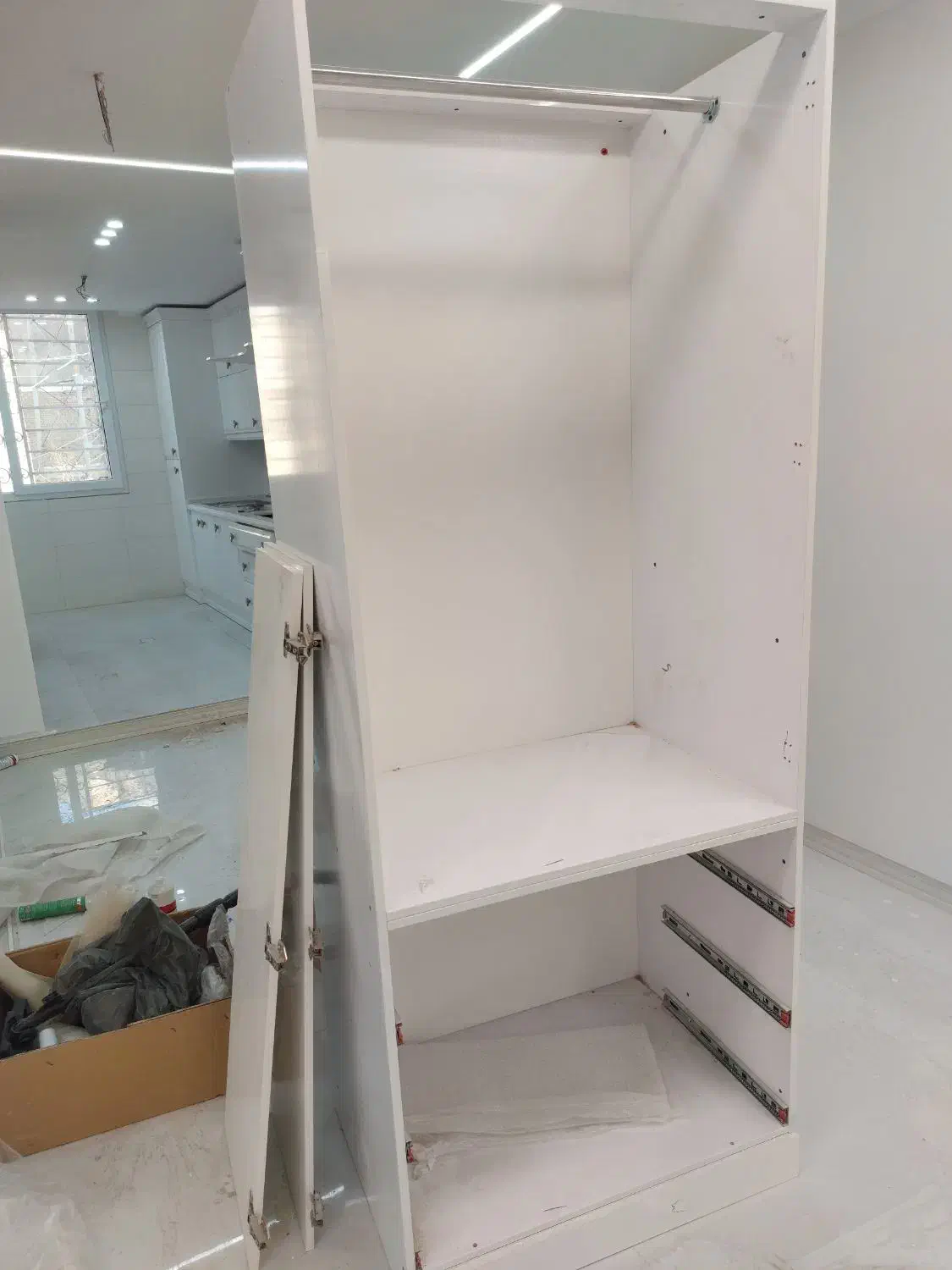 کمد دیواری mdf|جاکفشی، کمد، دراور|چهاردانگه (تهران), |دیوار