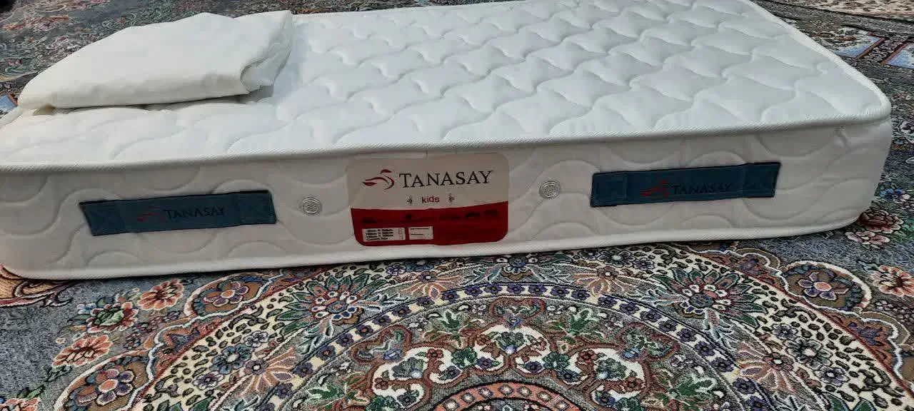 تشک تخت نوزادی همراه با محافظ|تشک تختخواب|شاهرود, |دیوار