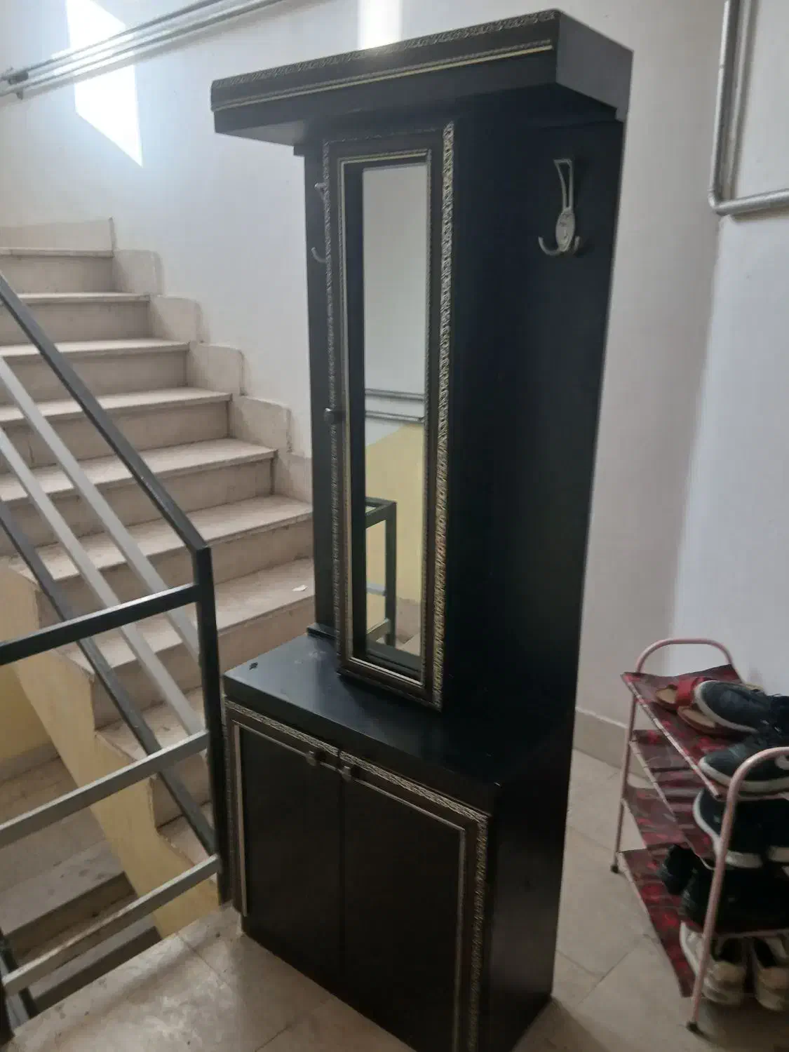 جا کفشی آینه دار|جاکفشی، کمد، دراور|مشگین شهر, |دیوار