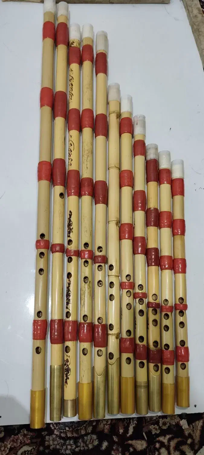 ساخت فروش انواع نی هفت بند آموزش آنلاین و رایگان|سازهای بادی|دزفول, |دیوار