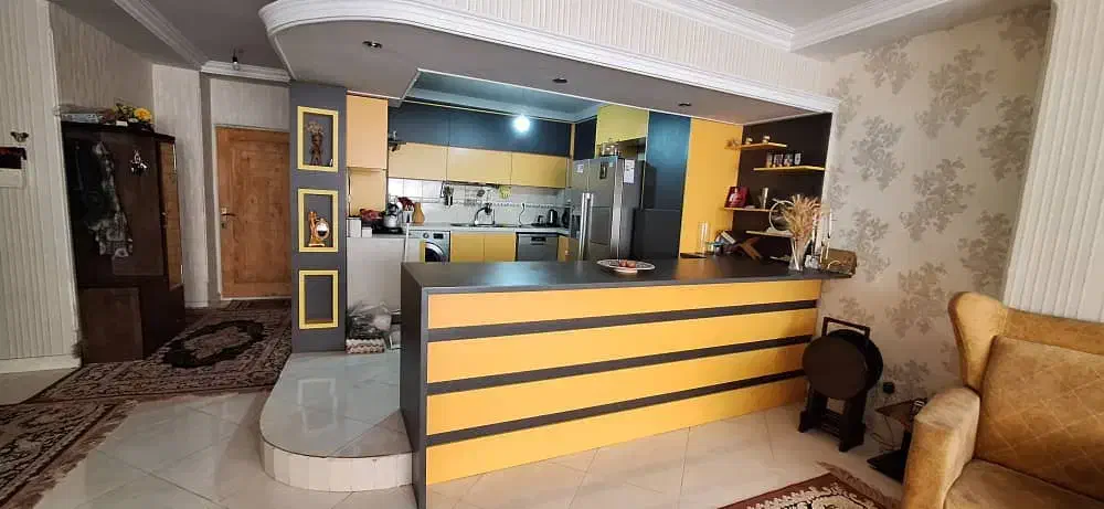 آپارتمان۱۲۴متری روبنما و آفتاب در شهرک بعثت،رزکان|فروش آپارتمان|مشکین‌دشت, |دیوار