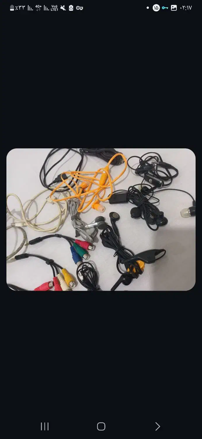 انواع هندزفری|لوازم جانبی موبایل و تبلت|پارسآباد, |دیوار