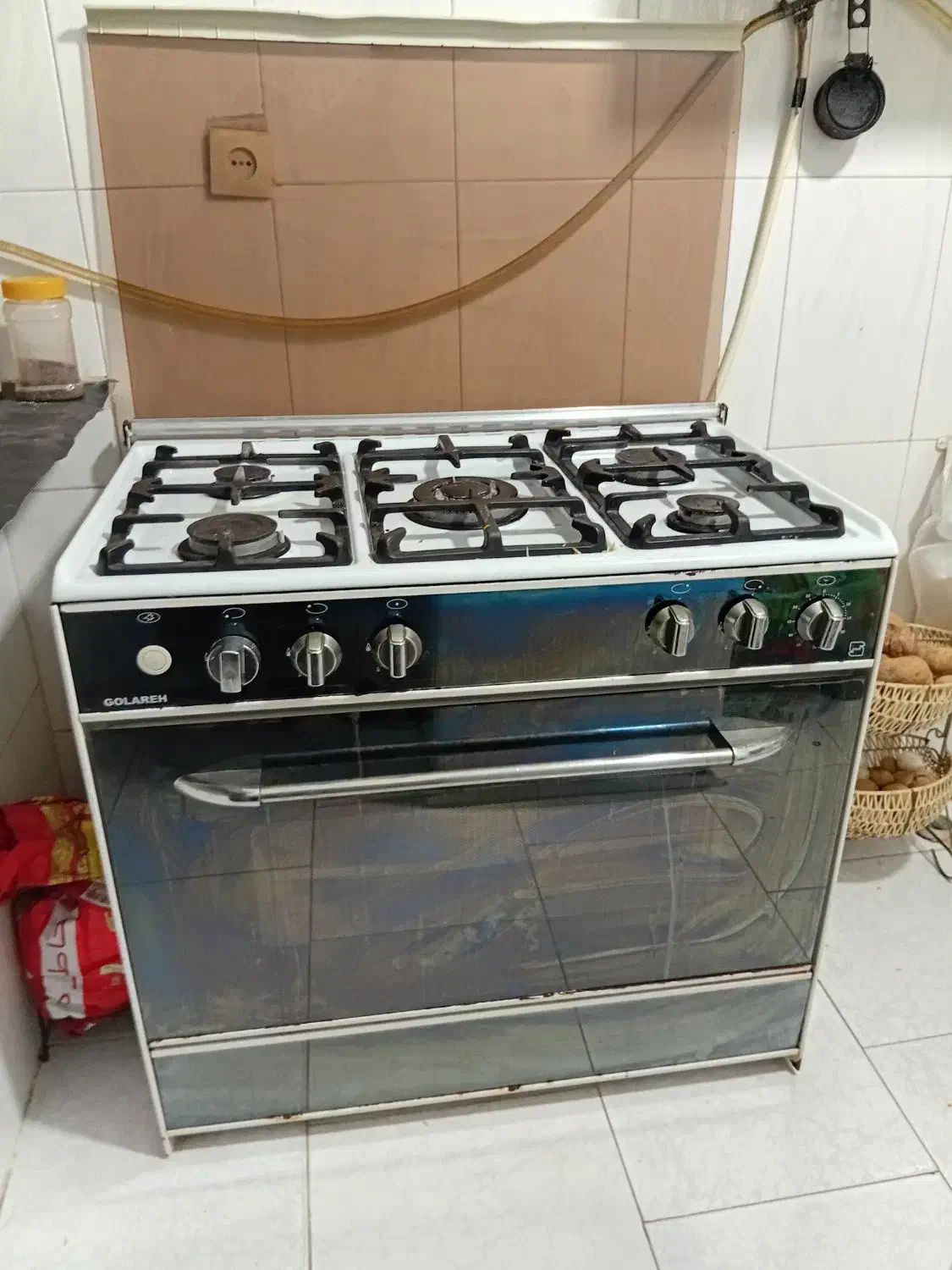گاز ۵شعله|اجاق گاز و لوازم برقی پخت‌وپز|قرچک, پویینک|دیوار