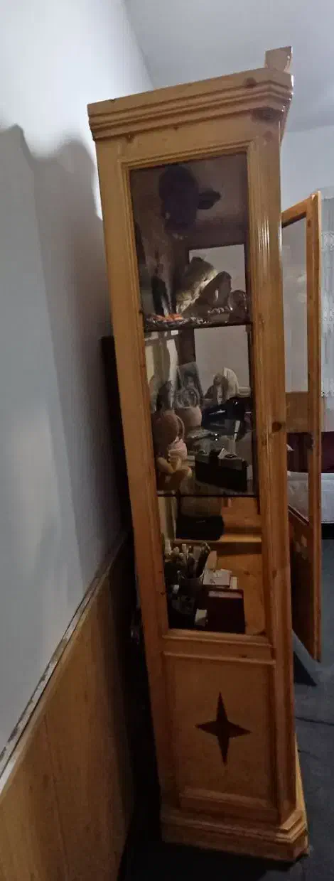 کمد /بوفه /کمد بزرگ /کمد چوبی /ویترین چوبی|بوفه، ویترین، کنسول|چالوس, |دیوار