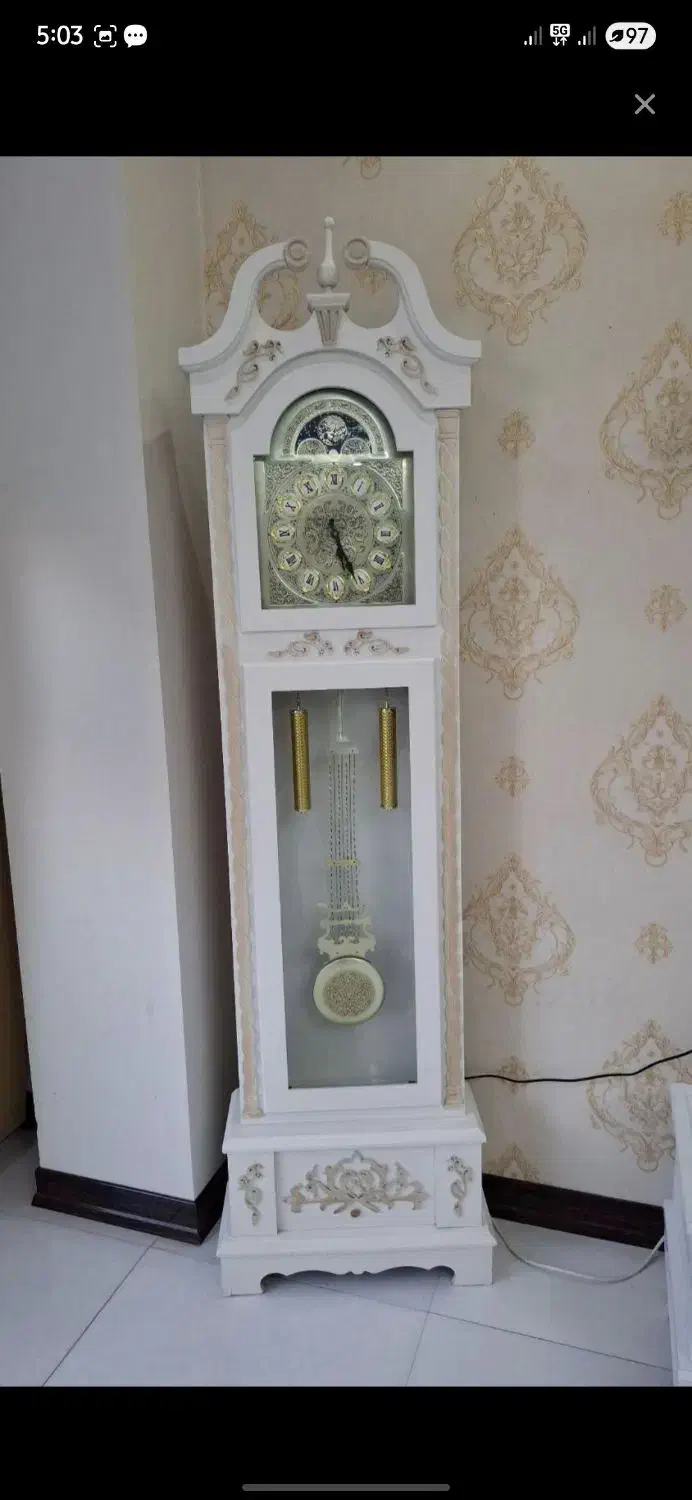 ساعت قدی ایستاده|ساعت دیواری و تزئینی|اصفهان, ملک‌شهر|دیوار