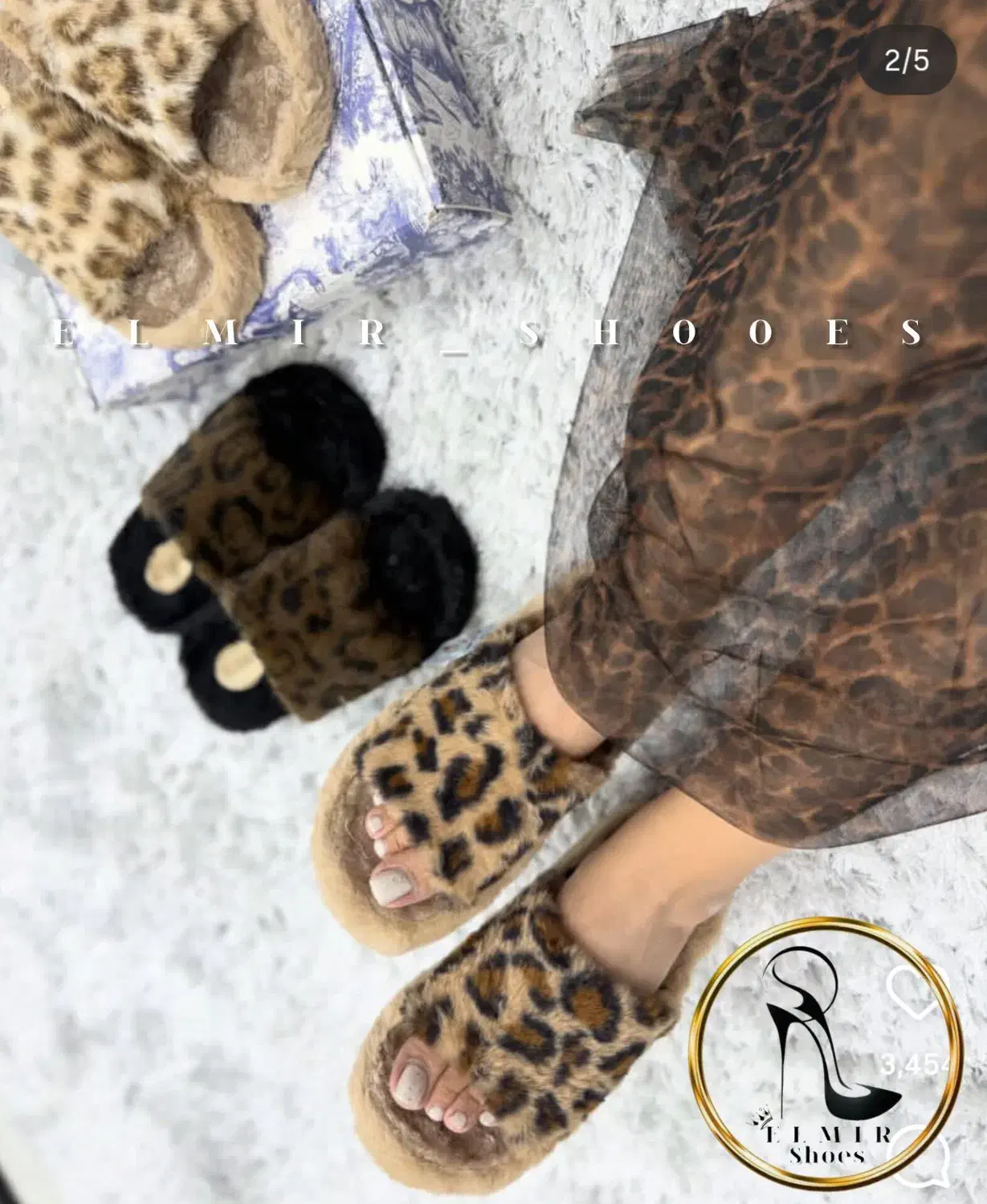 صندل پولیشی پلنگی|کیف، کفش، کمربند|تهران, شهرک ولیعصر شمالی|دیوار