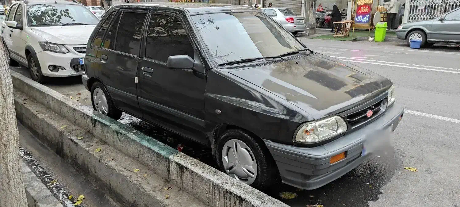 پراید هاچ بک ۸۶ مشکی متالیک|خودرو سواری و وانت|تهران, مینای جنوبی|دیوار