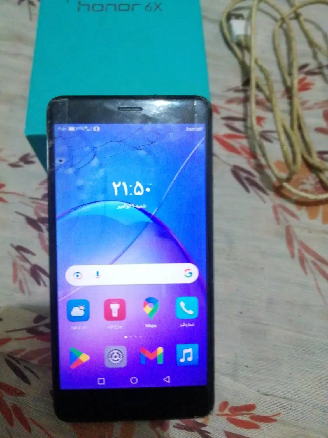 یه گوشی هونور 6x، حافظه 32G،، رام 3|موبایل|کردکوی, |دیوار