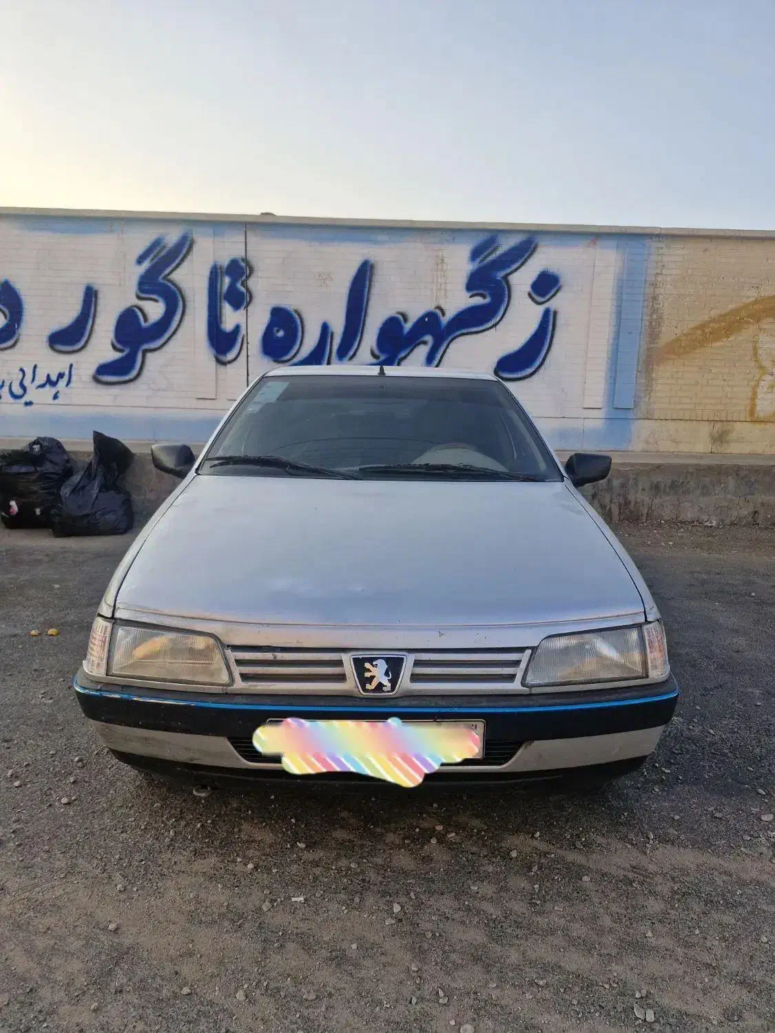 405 نقره ای مدل 95 دوگانه فابریک|خودرو سواری و وانت|اهواز, کوروش|دیوار