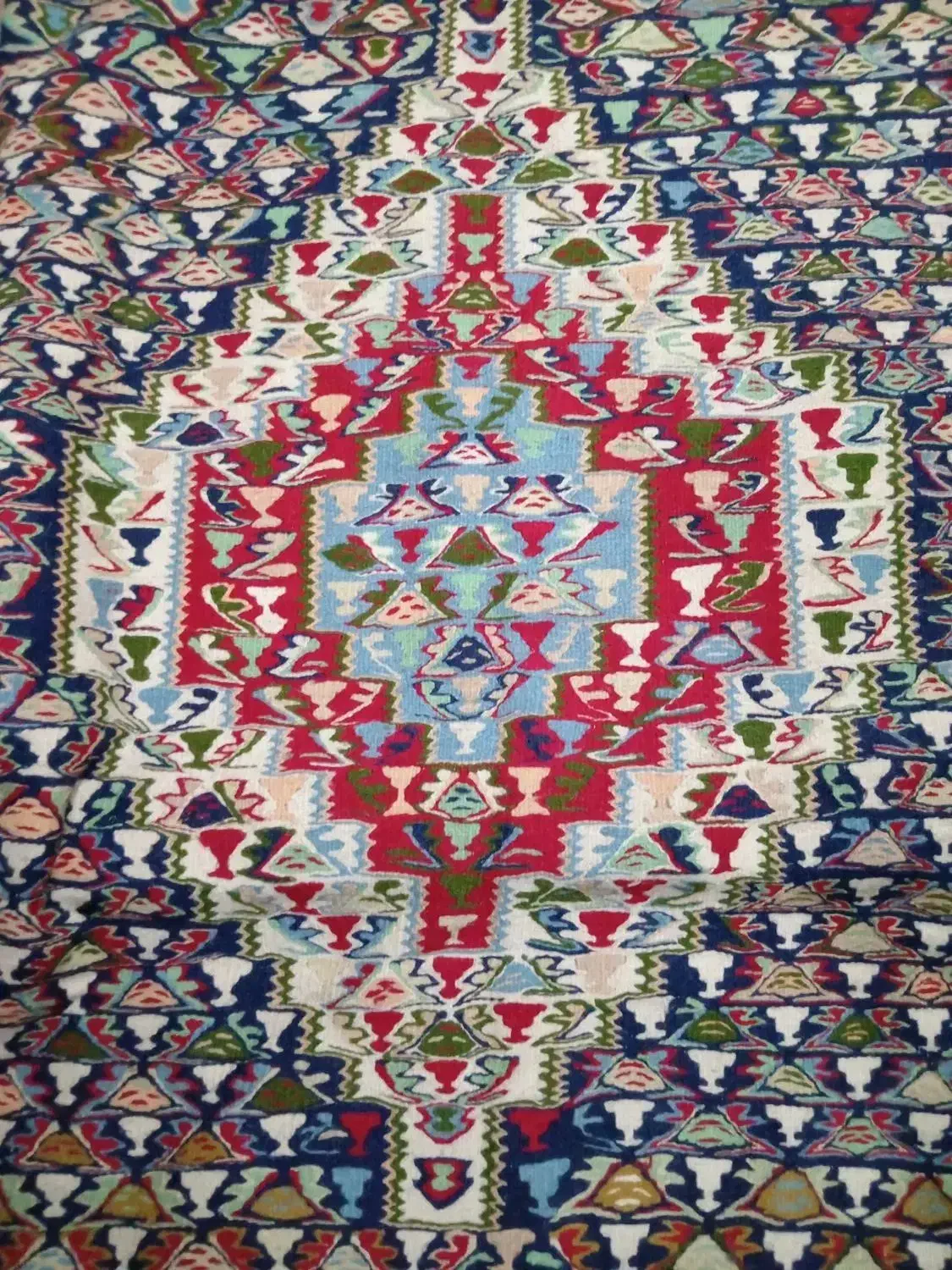 گلیم سنندجی پشم زرعی دوقلو|گلیم، جاجیم، گبه|صباشهر, |دیوار