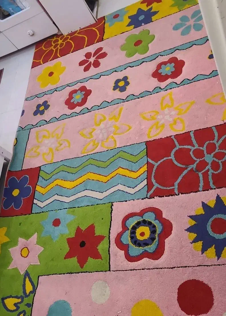 فرش ۴ متری طرح گل خوش رنگ|فرش|اهواز, کوروش|دیوار