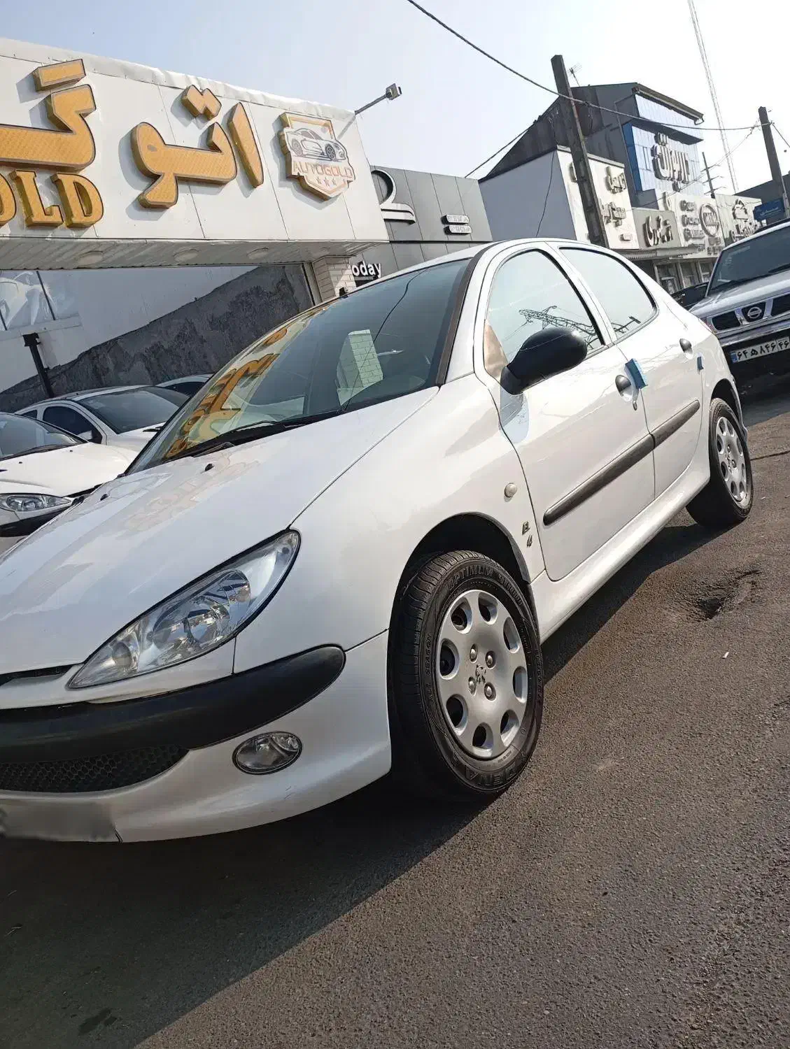 206مدل1396بدون رنگ آپشنال|خودرو سواری و وانت|رشت, جانبازان|دیوار