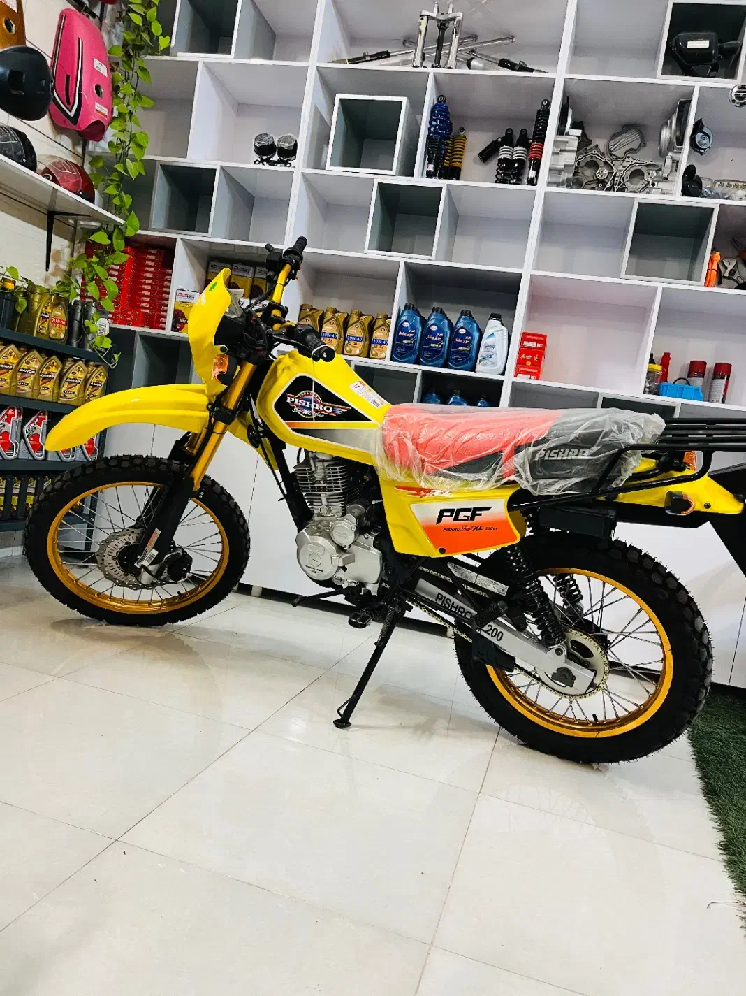 موتور سیکلت تریل XLفول ترین نسخه ترمز جلو ABS|موتورسیکلت|شیراز, قلات|دیوار