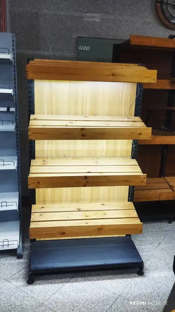 شلف و استند چوب و فلز قیمت مناسب و باکیفیت|کتابخانه، شلف، قفسههای دیواری|رشت, نخودچر|دیوار