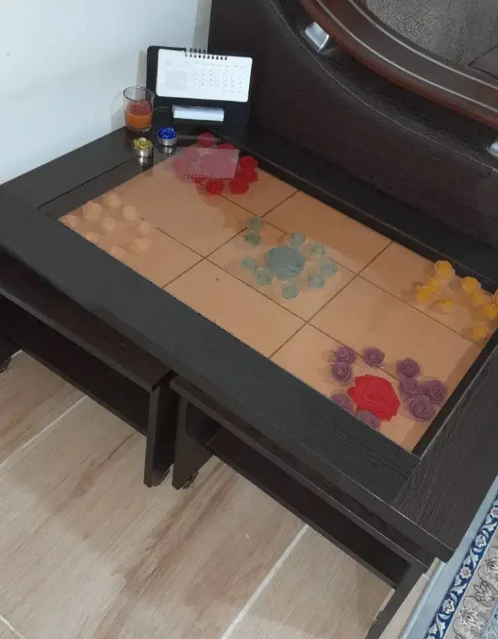 مبل ۷ نفره بامیز و ۴عرد میزبا|مبلمان خانگی و میز عسلی|بیلوار, |دیوار