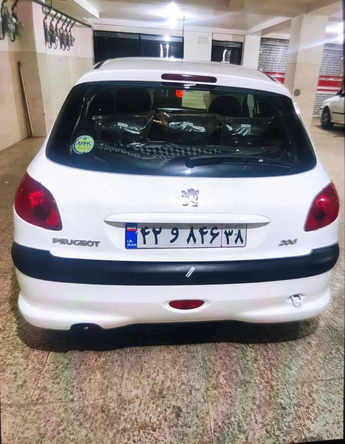 پژو 206 tu3 مدل 1401 بیرنگ درحد خشک|خودرو سواری و وانت|صباشهر, |دیوار