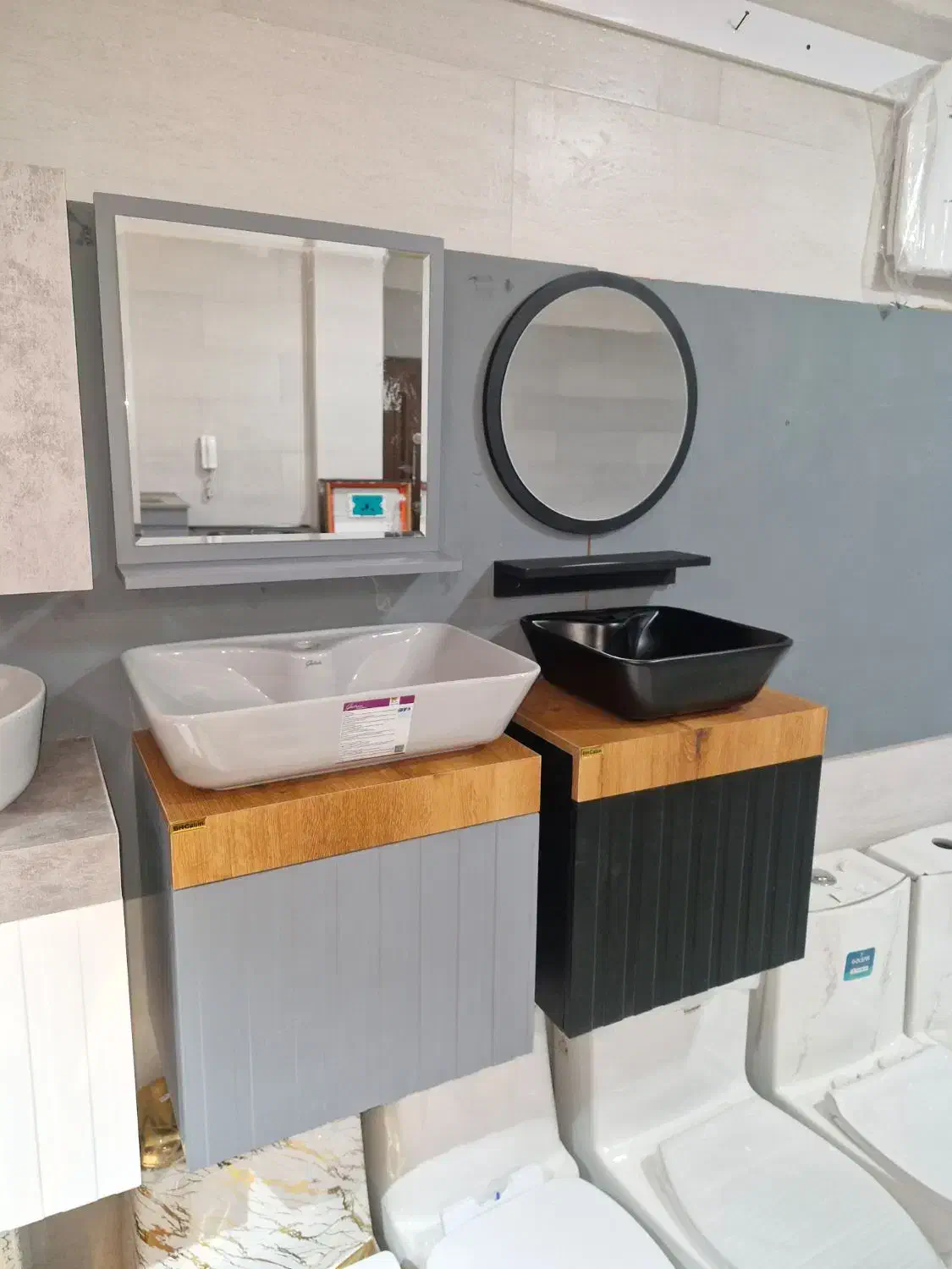 روشویی کابینتی با آینه فولست مدلkarat۱(تولیدی)|لوازم سرویس بهداشتی|پردیس, فاز ۲|دیوار