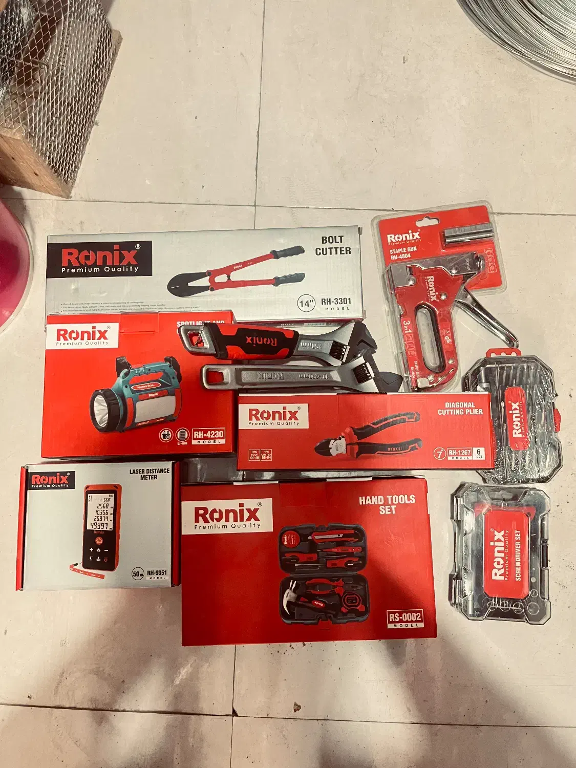 ست محصولات رونیکس قیمت پایین تر از شرکت|ابزارآلات|تهران, طرشت|دیوار