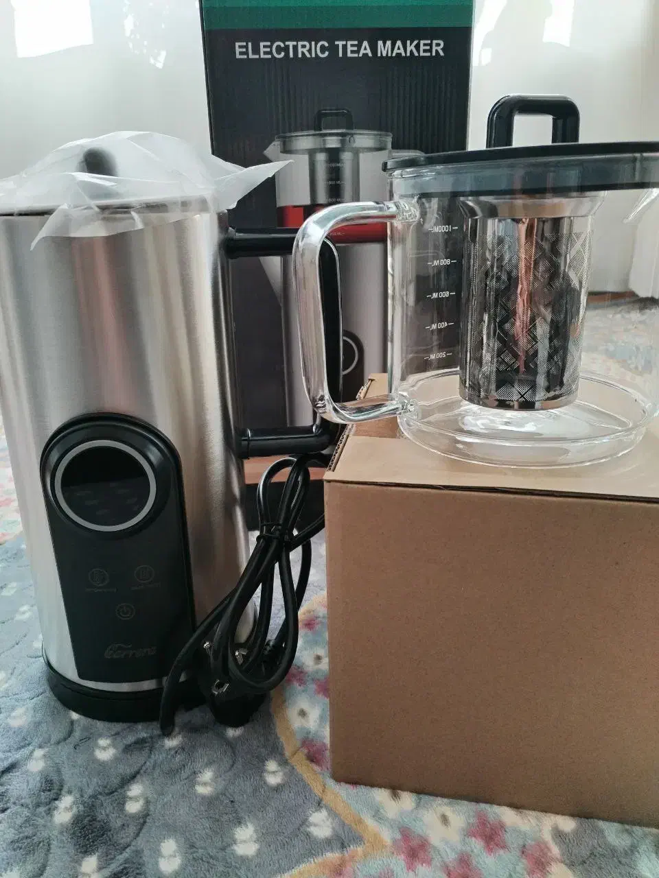 چای‌ساز carrera|سماور، چای‌ساز، قهوه‌ساز|فولادشهر, B4|دیوار