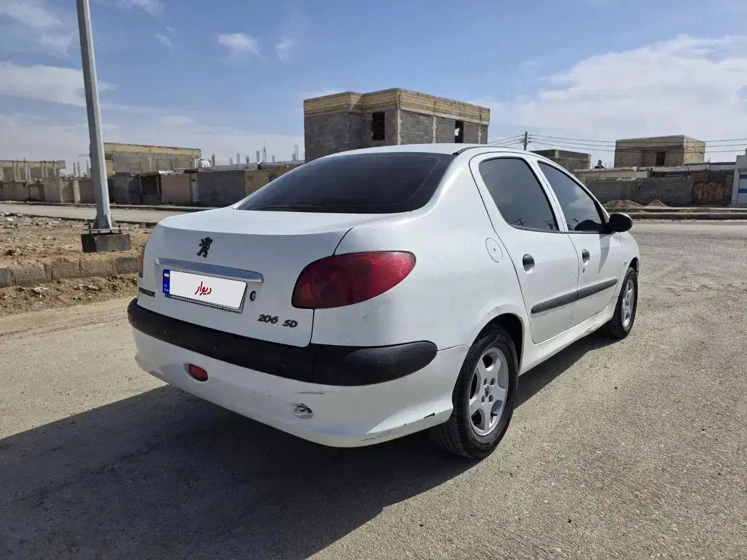 206 SD v8|خودرو سواری و وانت|بندر ماهشهر, |دیوار