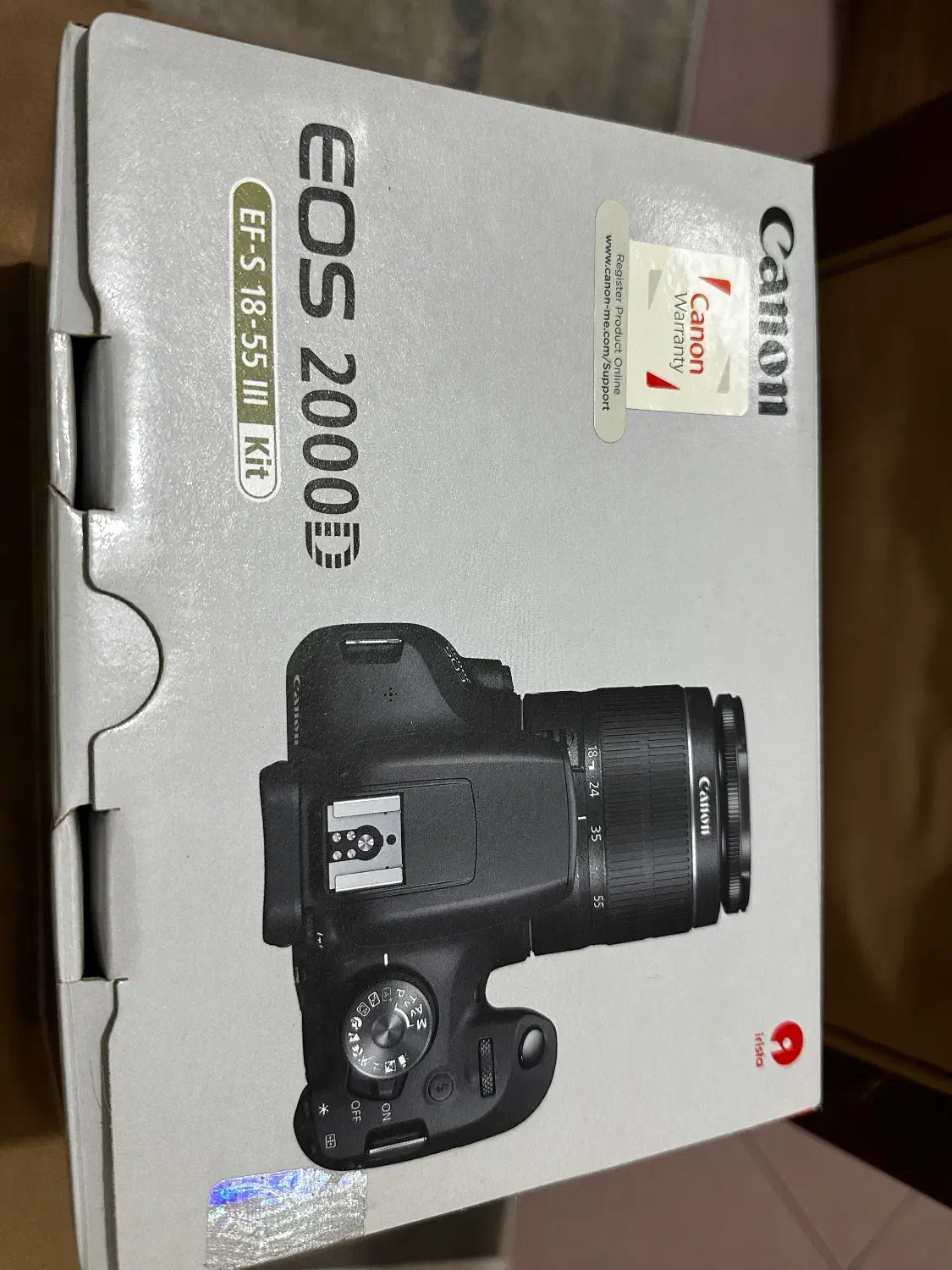 کنون 2000D با لنز ۱۸ ۵۵۵|دوربین عکاسی و فیلم‌برداری|تهران, فدک|دیوار