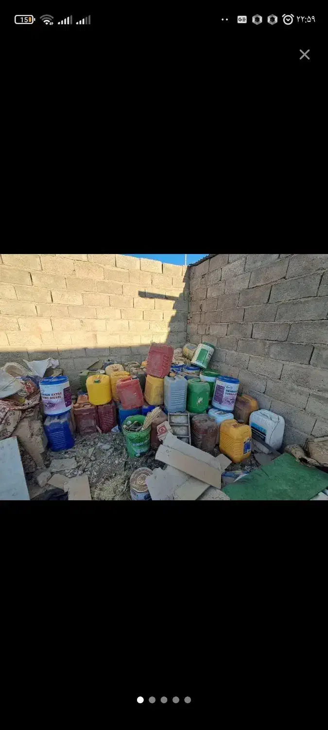 گالن 20لیتری|ظروف نگهدارنده، پلاستیکی، یک‌بارمصرف|نهبندان, |دیوار