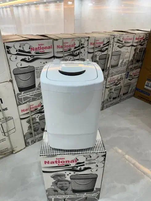 مینی واش ناسیونال کهنه شور لباسشویی خشک کن دار|ماشین لباسشویی و خشک‌کن لباس|مشهد, گلشور|دیوار